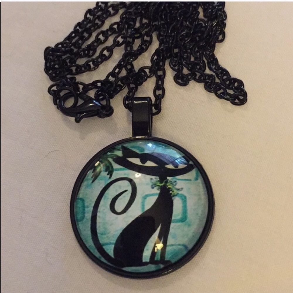 Retro CAT NECKLACE